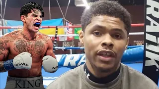 Shakur Stevenson Reacts to Ryan Garcia Testing Positive for STEROIDS the day of the Fight