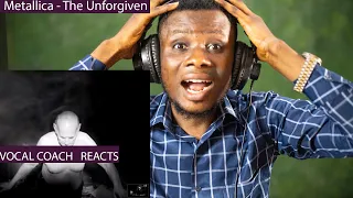 Vocal Coach reaction to Metallica - The Unforgiven | First Time Reaction