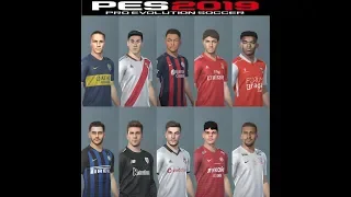 PES 2019 PC Mega facepack all in one 977 real faces added