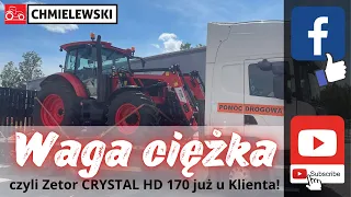 🏋️‍♂️🏋️‍♂️🏋️‍♂️Waga ciężka czyli Zetor Crystal HD 170 💪już u Klienta! 🤝👍