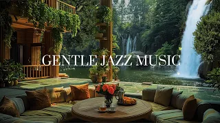 Lakeside Cafe Space on Summer Mornings ☕ Positive Jazz Music for a Comfortable Spirit