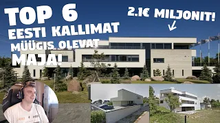 TOP 6 Eesti Kõige Kallimat Müügis Olevat Maja!