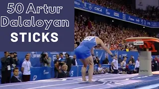 50 Artur Dalaloyan Sticks - Gymnastics Sticks Compilation