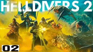 HELLDIVERS 2 Gameplay Walkthrough Part 2 FULL GAME [4K 60FPS PS5] - No Commentary