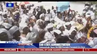 Edo State Women Stage Solidarity Rally For Oshiomole 24/11/15