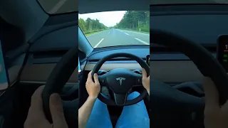 Tesla model Y 0-200 km/h autobahn