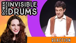 ROWAN ATKINSON - Funny Invisible Drum - REACTION!