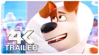 SECRET LIFE OF PETS 2 : 12 Minute Clips + Trailers (4K ULTRA HD) NEW 2019