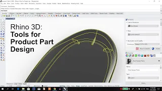 Rhino 3D Demo: Tools for Product Part Design