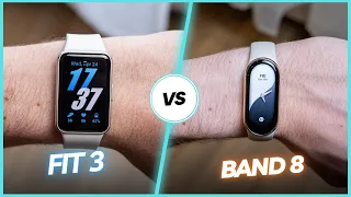 No te EQUIVOQUES 🚨 Samsung Galaxy Fit 3 vs Xiaomi Smart Band 8 COMPARATIVA en ESPAÑOL