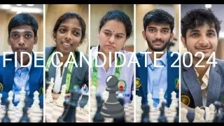 ROUND-8.2 FIDE Candidate 2024 #viditgujrathi #praggnandhaa #gukesh FIDE RATED PLAYER ANALYSIS #chess