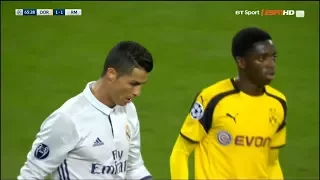 The first time Ousmane Dembele met Cristiano Ronaldo