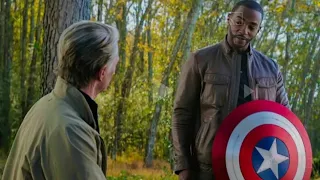 Captain America Gives Shield to Falcon    I ll DO MY BEST    Avengers  Endgame 2019 Movie Clip1080P