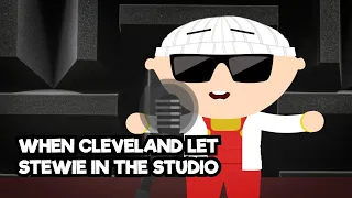 When Cleveland let Stewie in the studio | @Azerrz