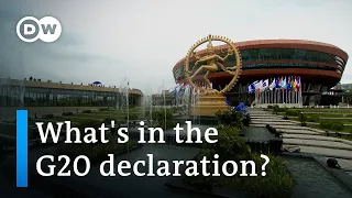 G20 leaders declaration: What's the cost of compromise? | DW News