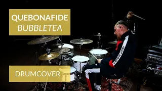 QUEBONAFIDE - BUBBLETEA - Luke Tomzak DRUM COVER @Versus Records Studio