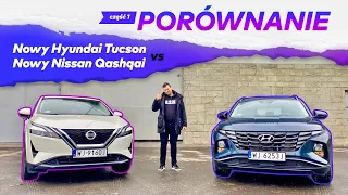 Nowy Hyundai Tucson vs Nowy Nissan Qashqai - PORÓWNANIE 2021