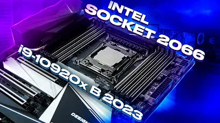 Core i9-10920x vs i5-13600k, Socket 2066 в играх в 2023. Раскроет ли "старичок" RTX 4090?