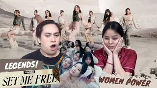 Housemates React to Twice - Set Me Free MV (Philippines)