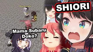Miko and Mio can't stop laughing of Shiori, Mama Subaru Panik | 『Hololive』