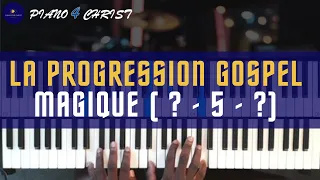 Progression gospel au piano pour débutant