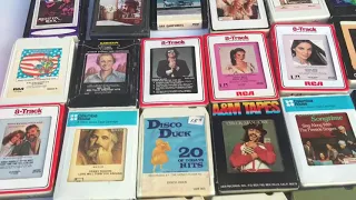 800, 8 track tape haul, PT1 VC & 8 track & cassette community