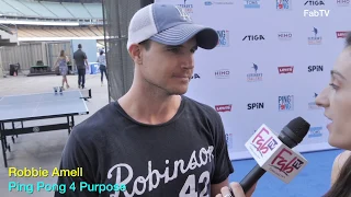 Robbie Amell @ Ping Pong 4 Purpose talks about his new series on AMAZON