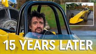 Richard Hammond gets back into the car that nearly killed him