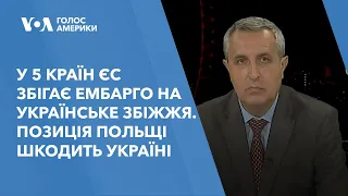 Скоро збігає тимчасова заборона на імпорт українського збіжжя у п'ять сусідніх із Україною держав ЄС