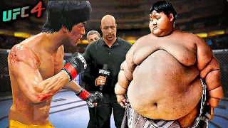 Sumo Kid vs. Bruce Lee (EA sports UFC 4) - rematch
