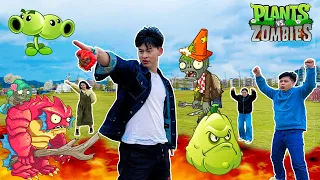 Plants VS Zombies  in reallife ：Defeat and Collect Plants , Defend The Human World.