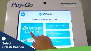 How to Cash In to your GCash using Pay&Go