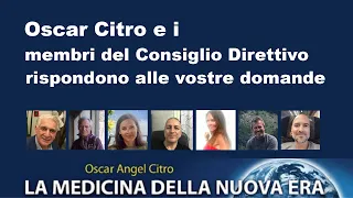 2° Diretta Zoom del 5/1/2021- La Medicina della Nuova Era - Oscar Citro e il Consiglio Direttivo