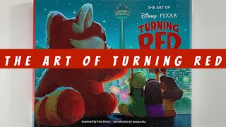 The Art of Turning Red (flip through) Artbook