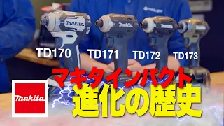 【衝撃】 マキタのインパクトドライバってこんなに進化してるの!? 開発の歴史を追ってみた!!【makita】 4k