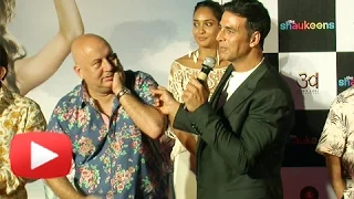 OMG!! Akshay Kumar Slaps Anupam Kher | The Shaukeens Trailer Launch