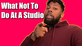 What Not To Do At A Studio | Music Producer Vlogs