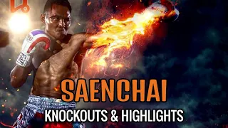 Muay Thai Master vs Foreign Challengers (Saenchai Knockouts & Highlights) | แสนชัย | มวยไทย