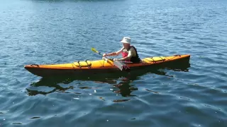 How to re enter a kayak after capsizing - Deep Water Kayak Reentry