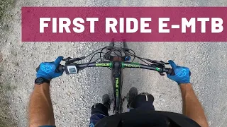 Riding an e mtb for the first time   Trek Rail 7 review