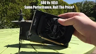 GTX 680 Vs GTX 1050 | Modern Gaming Showdown