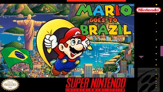 Mario Goes to Brazil - Hack of Super Mario World [SNES]