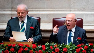 Santos Silva repreende deputados do Chega: "Chega de envergonhar o nome de Portugal"