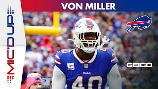 Von Miller Mic'd Up In Bills Big Win Over the Pittsburgh Steelers | Buffalo Bills