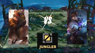 MLBB - Barrat VS Gusion Jungle Lane gameplay