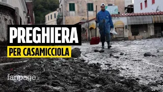 Ischia, la preghiera della comunità dopo la frana di Casamicciola: "C'è ancora qualcosa di buono"