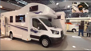 Rimor Evo Sound 7 person RV !! Camper Van Ford Transit new model walkaround and interior K225