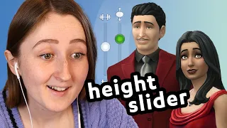 This Mod Adds a HEIGHT SLIDER to The Sims 4