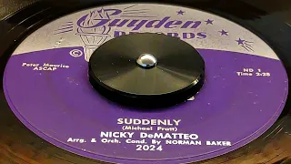 Nicky DeMatteo - Suddenly (1960)