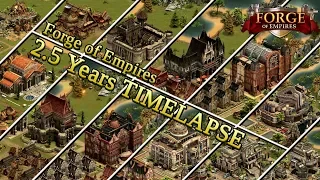 Forge of Empires -- 2.5 YEARS TIMELAPSE -- ZockIt